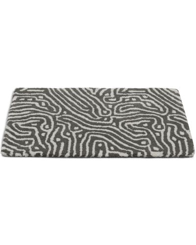 Maze titanium/vit- dörrmatta