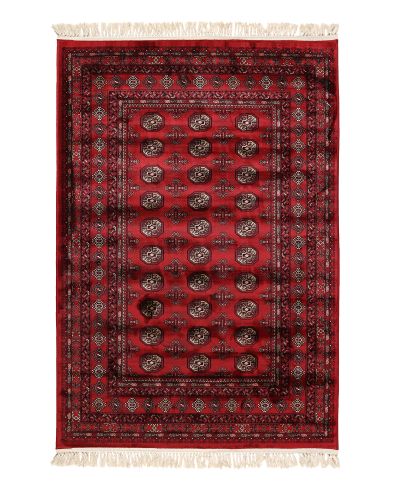 Eufrat rød - kunstsilketæppe