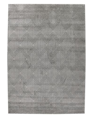 Fern mørkegrå - maskinvævet tæppe