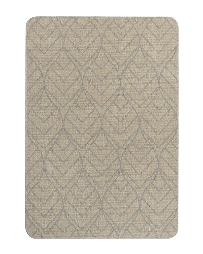 Fiore beige - tæppe med gummibagside