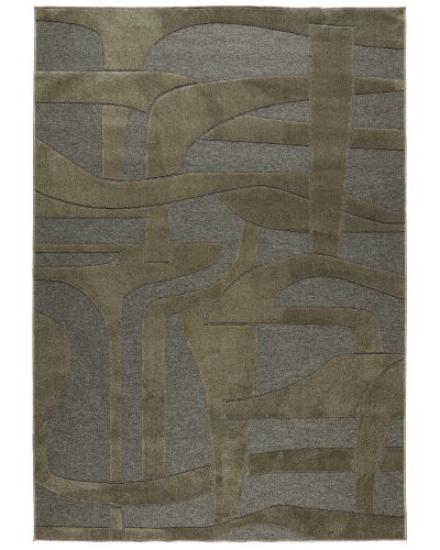 Garda grøn - maskinvævet tæppe