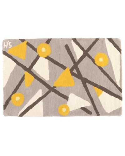 Geometry grey - dørmåtte