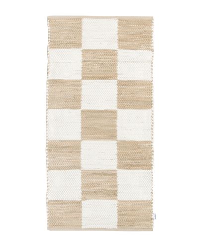 Glimt beige - kludetæppe