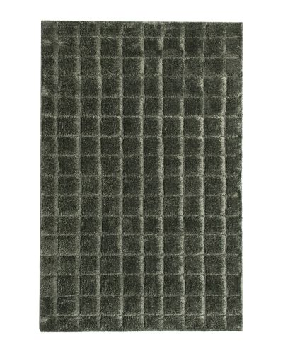 Graz grøn - maskinvævet tæppe