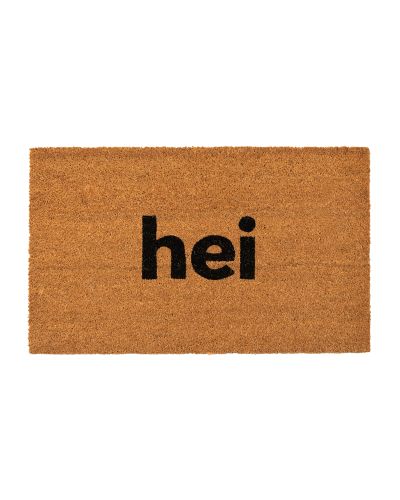 Hei - dørmåtte i kokos