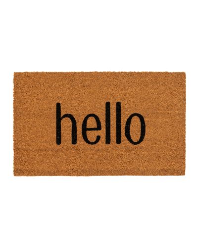 Hello - dørmåtte i kokos