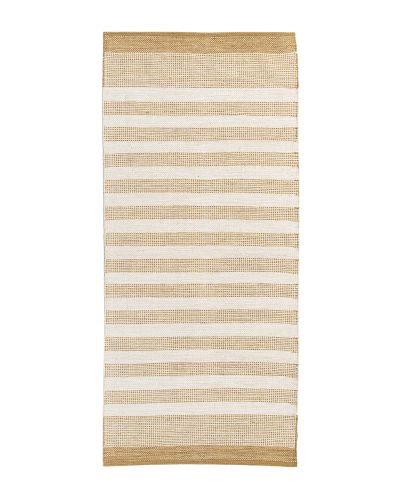 Hilda gul - kludetæppe