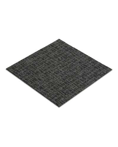 Calgary mørkegrå 77  - tekstiltæppe