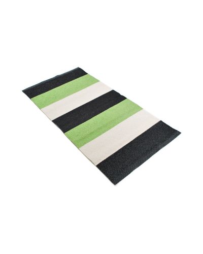 Klara Soft grøn - Plast- og garntæppe