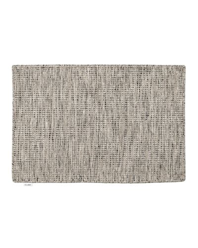 Kolding dørmåtte medium grey - håndvævet uldtæppe