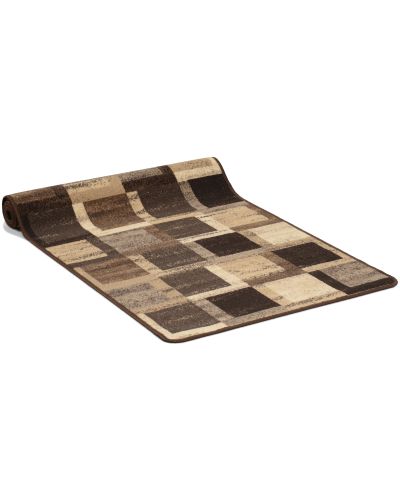 Kvadrat brun - løber i metervare