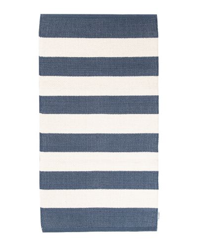 Linnea blå - kludetæppe