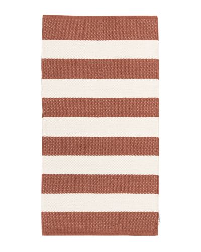 Linnea burgundy - kludetæppe