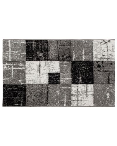 London square sort  - dørmåtte