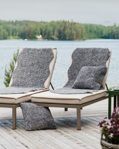 Lumme stone - imiteret dobbelt lammeskind