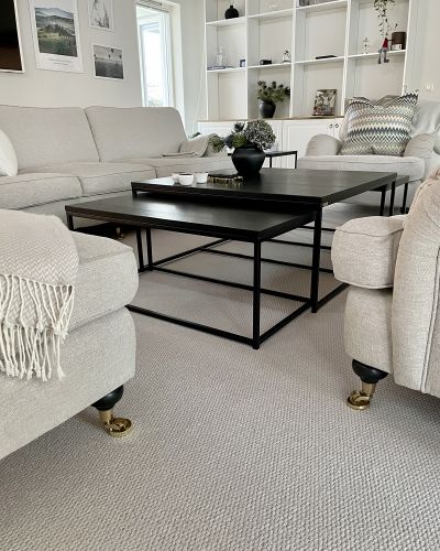 Molde ivory 70 - væg til væg-tæppe