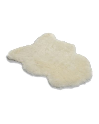 Nelly natural white - fåreskind økologisk
