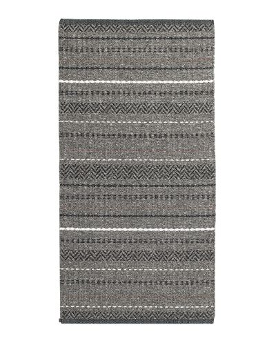 Otto grafitgrå - plast- og garntæppe