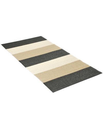 Klara sort/beige - plasttæppe