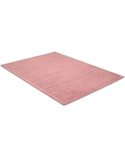 Premium pudderrosa - viskosetæppe