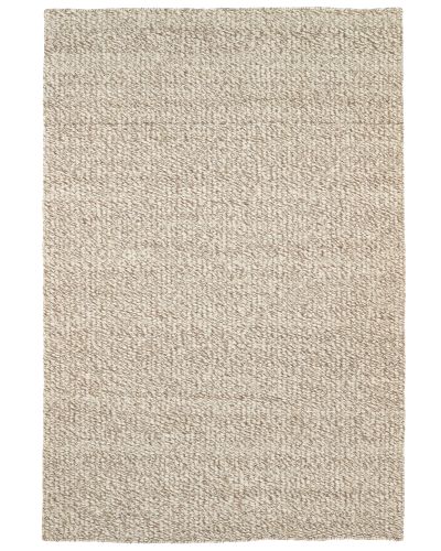 Red fort mix hvid - håndvævet uldtæppe