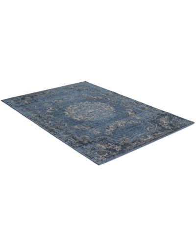 Romans blå - kunstsilketæppe