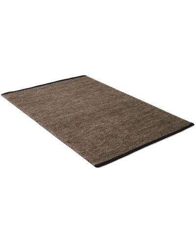 Seattle coffee - håndvævet uldtæppe