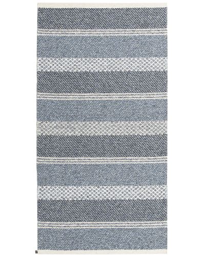 Sia blå - plast- og garntæppe