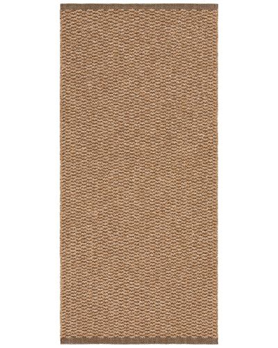 Signe brun - plast- og garntæppe