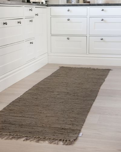 Smickra brun - kludetæppe