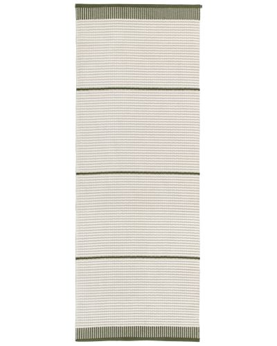 Solvik grøn - uldtæppe