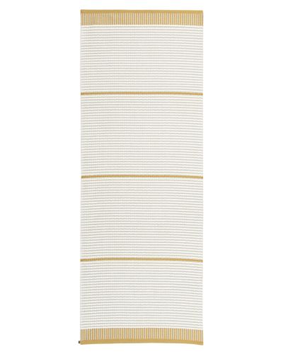 Solvik sennepsgul - uldtæppe