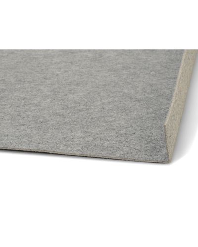 Strong lysegrå 873 - nålefilttæppe