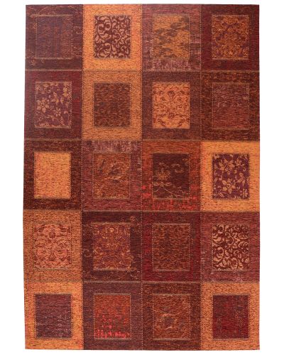 Tinetto rust - maskinvævet tæppe