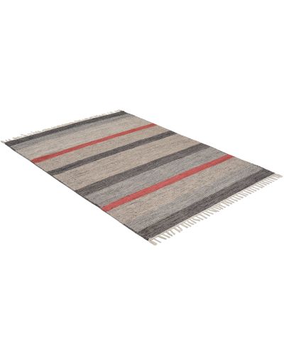 Tofta antracit - kludetæppe