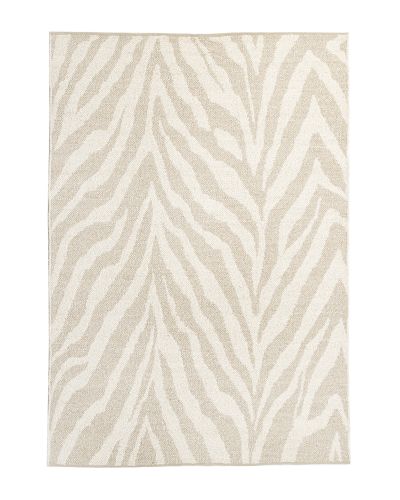 Toledo beige - håndvævet uldtæppe