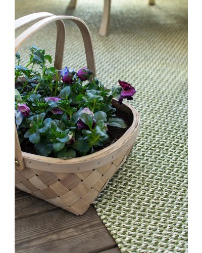 Gritty olive - plasttæppe