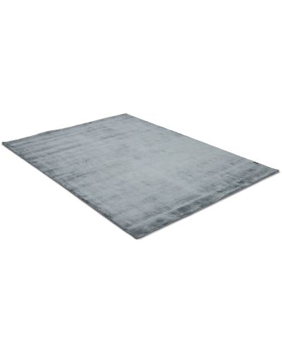 Velvet tencel stormy weather - håndvævet tæppe med luv