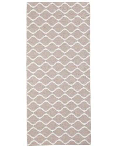 Wave lyserød - plasttæppe