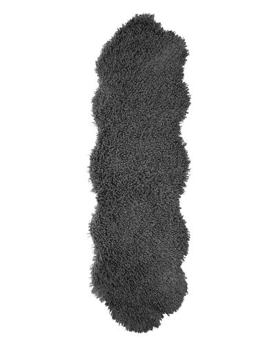 Wooly grey - imiteret dobbelt lammeskind