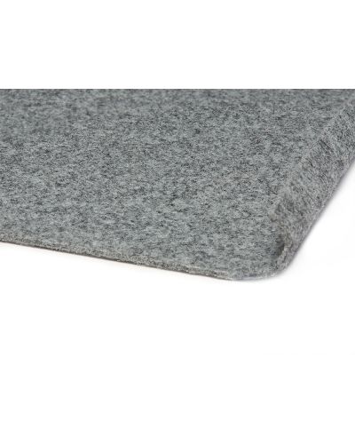 Compact grå - nålefilttæppe