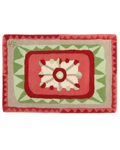 Zigzag red - dørmåtte