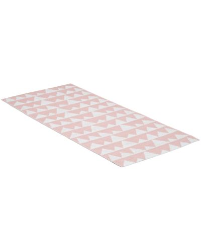 Abisko lyserød - plasttæppe