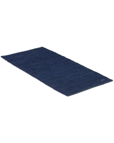 Cotton rug havblå -  kludetæppe