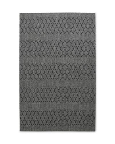 Madrid Bell grå/sort - tæppe med gummibagside