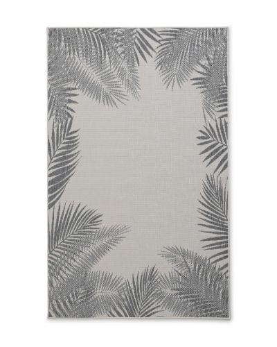 Palma sølv - fladvævet tæppe