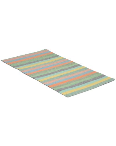 Basel stripe multi - PET yarn-tæppe