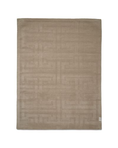 Key wool beige - håndtuftet tæppe