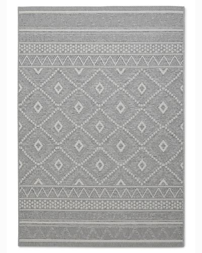 Ottowa grå - fladvævet tæppe