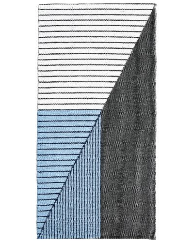 Stripe blå - plasttæppe